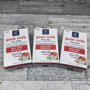 Apple Blossom Peach Soap Bar 5 Oz By Kiss My Face